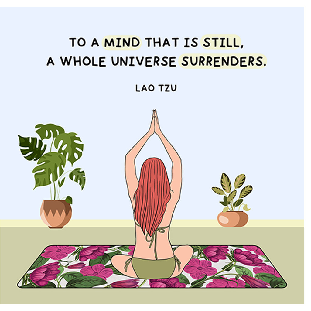 To A Mind That Is Still Doodle Card