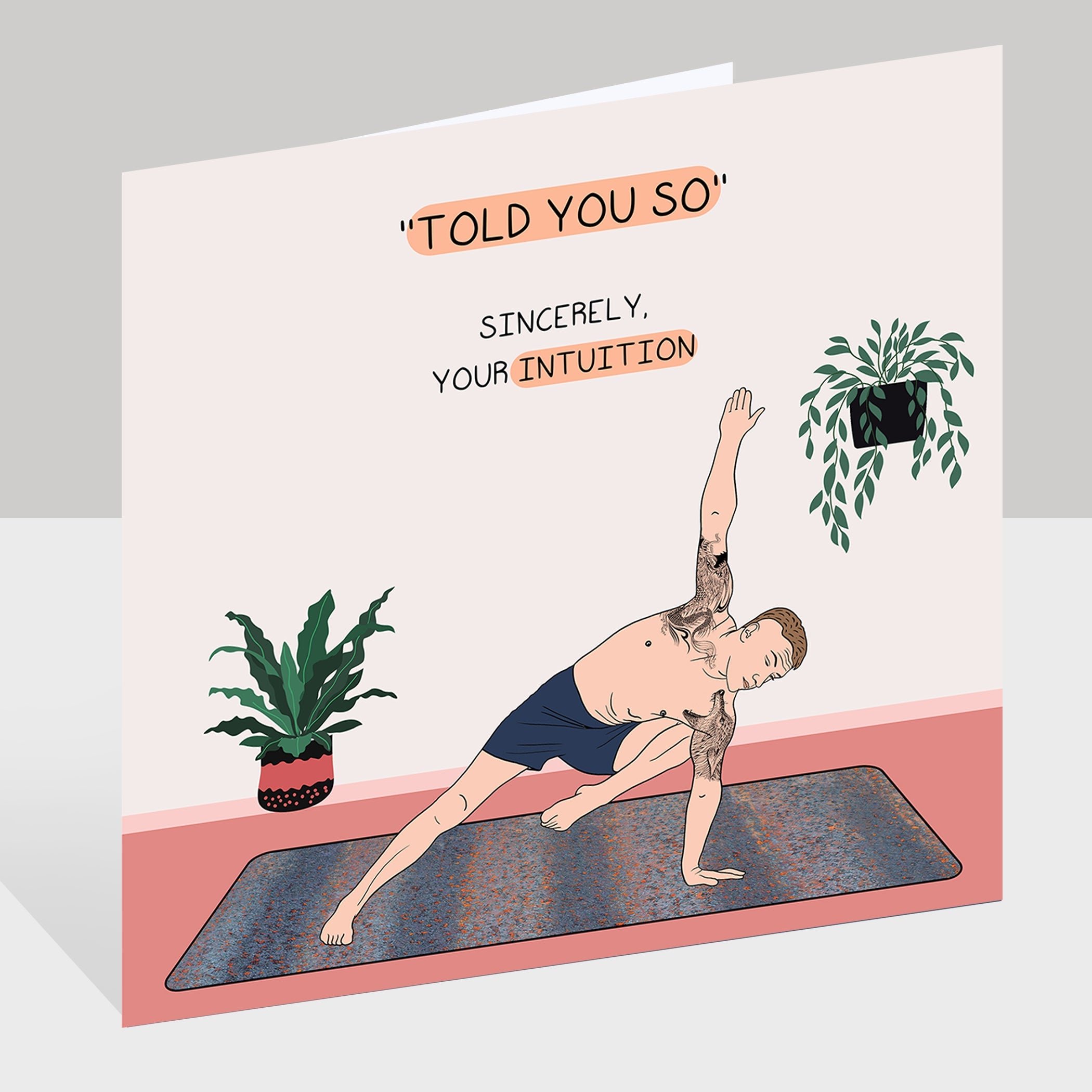 Told you so Doodle Card