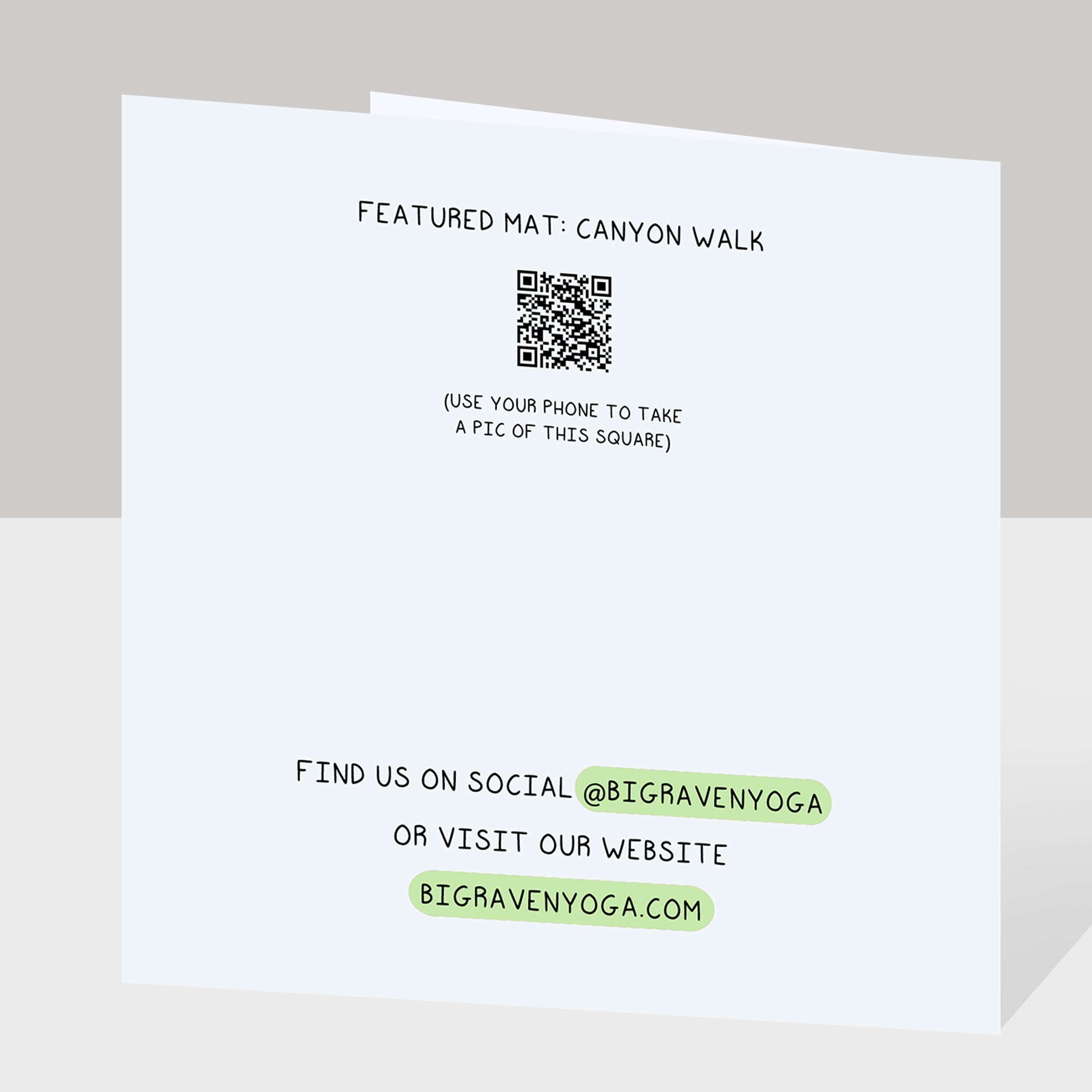 Travel the light Doodle Card