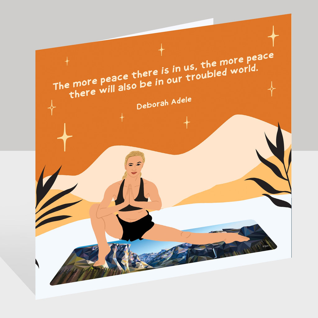 Troubled World Doodle Card