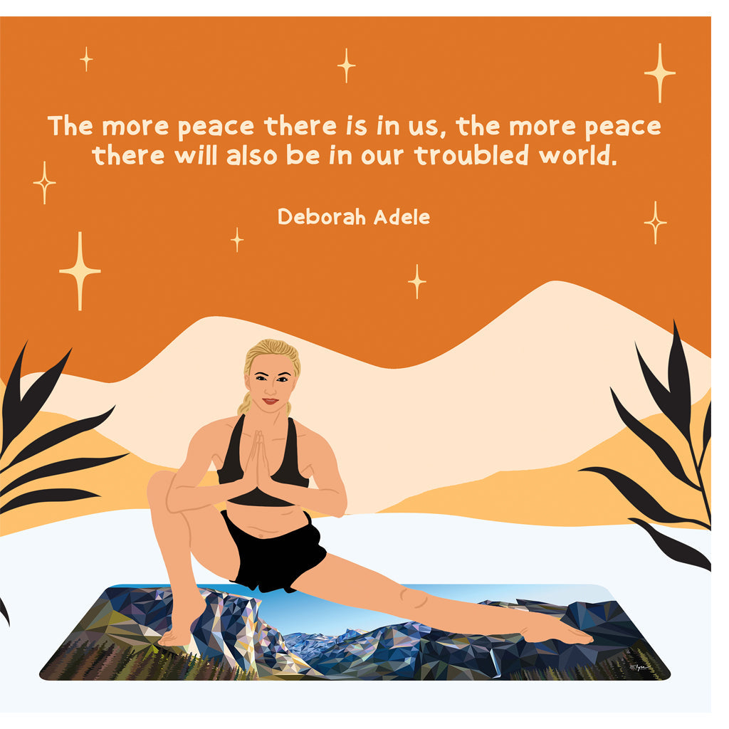 Troubled World Doodle Card