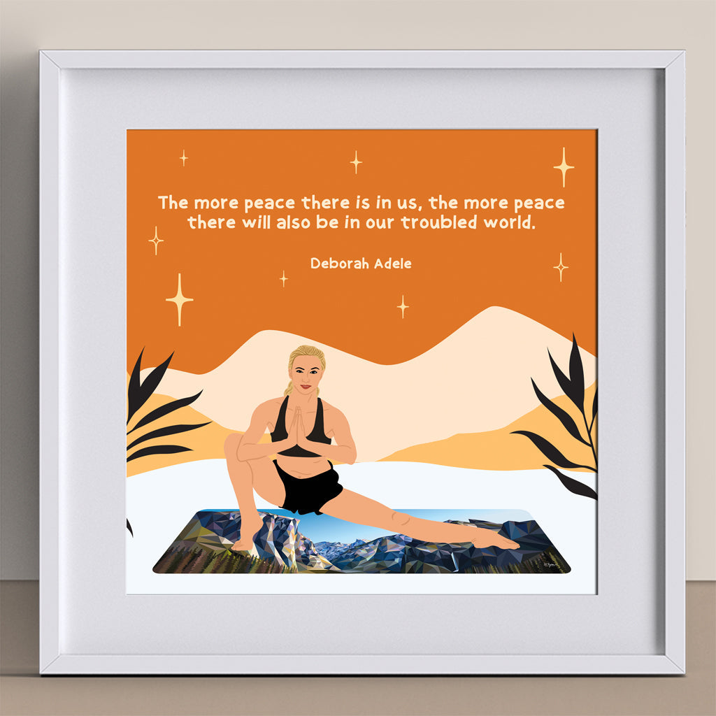 Troubled World Doodle Card