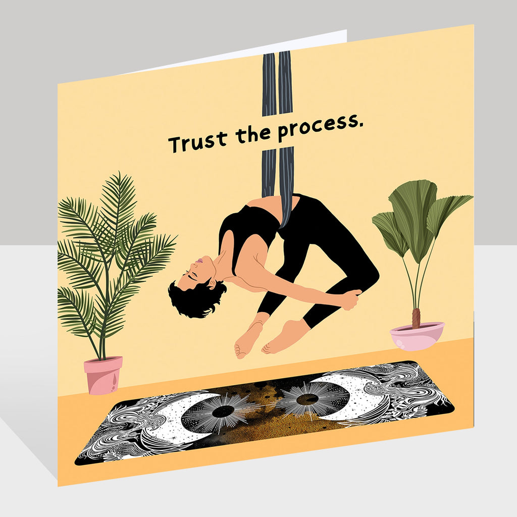 Trust The Process Doodle Card