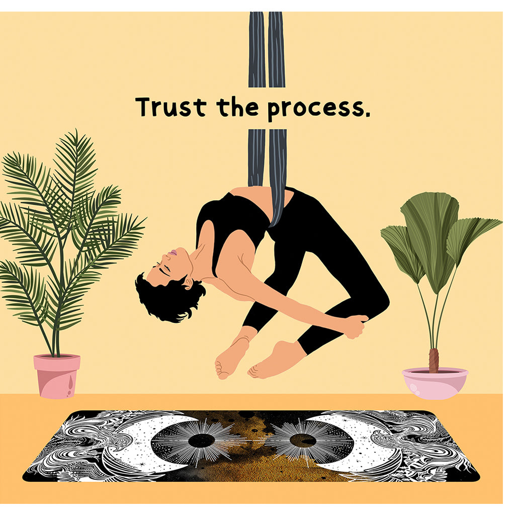 Trust The Process Doodle Card