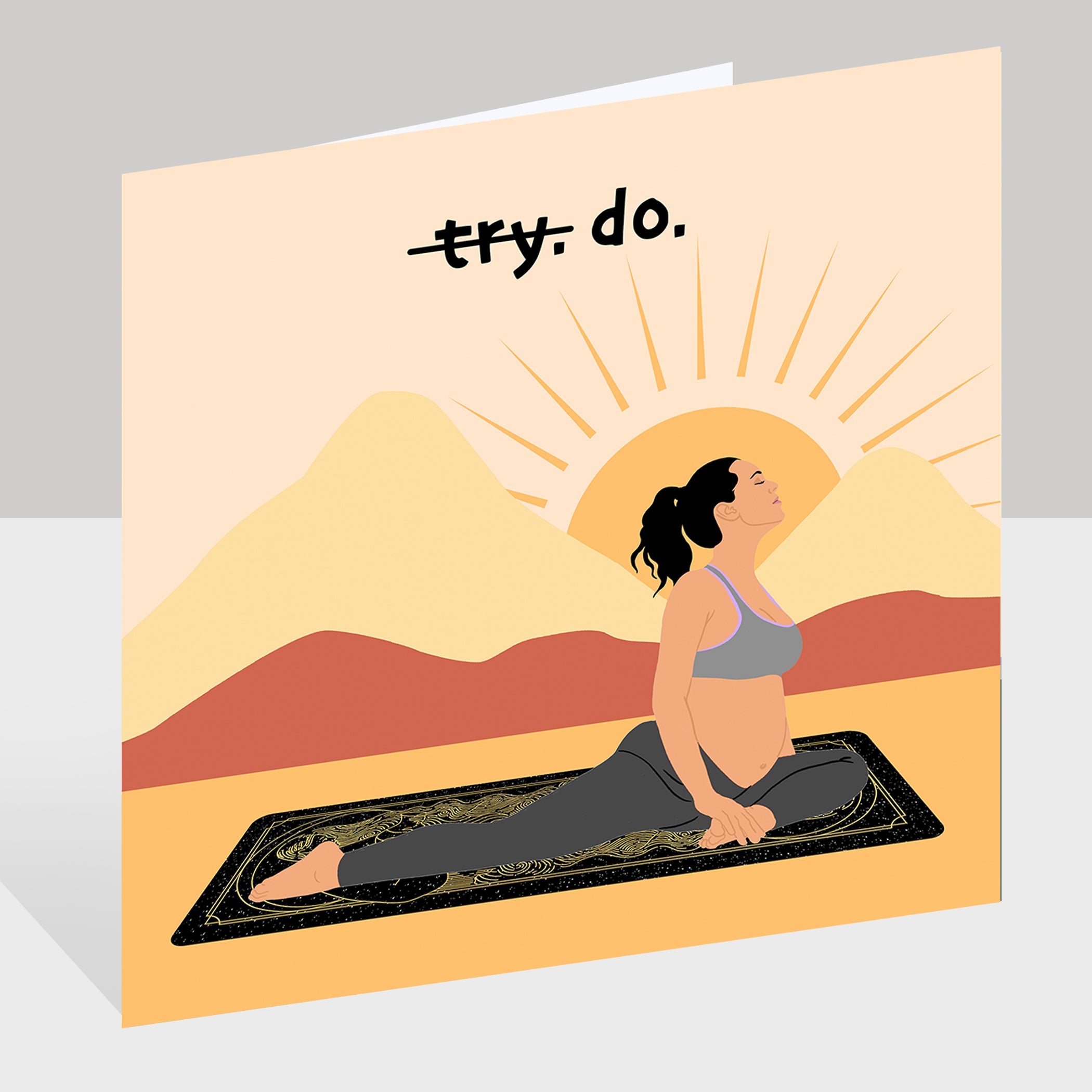 Try. Do. Doodle Card