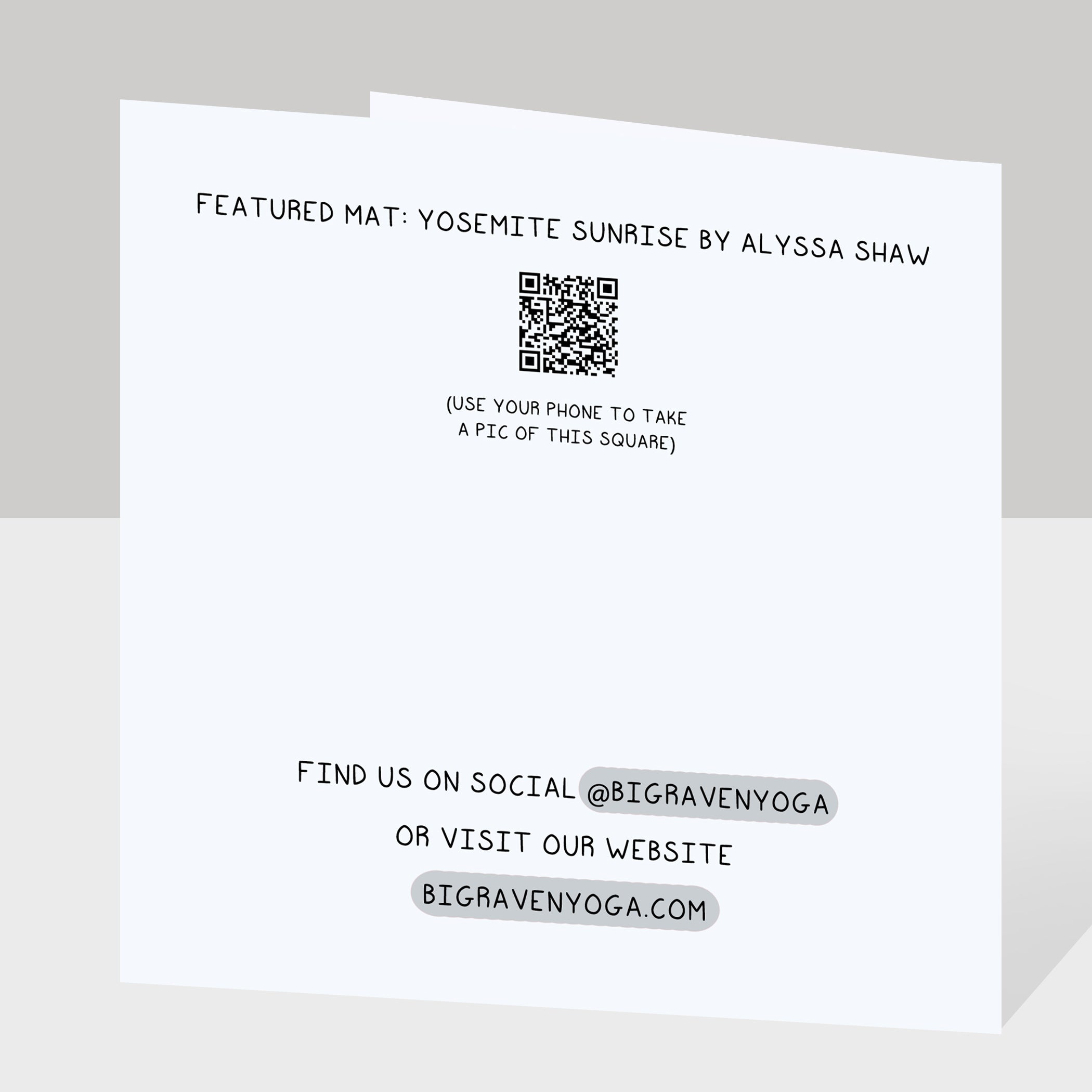 Uniquely Our Own Doodle Card