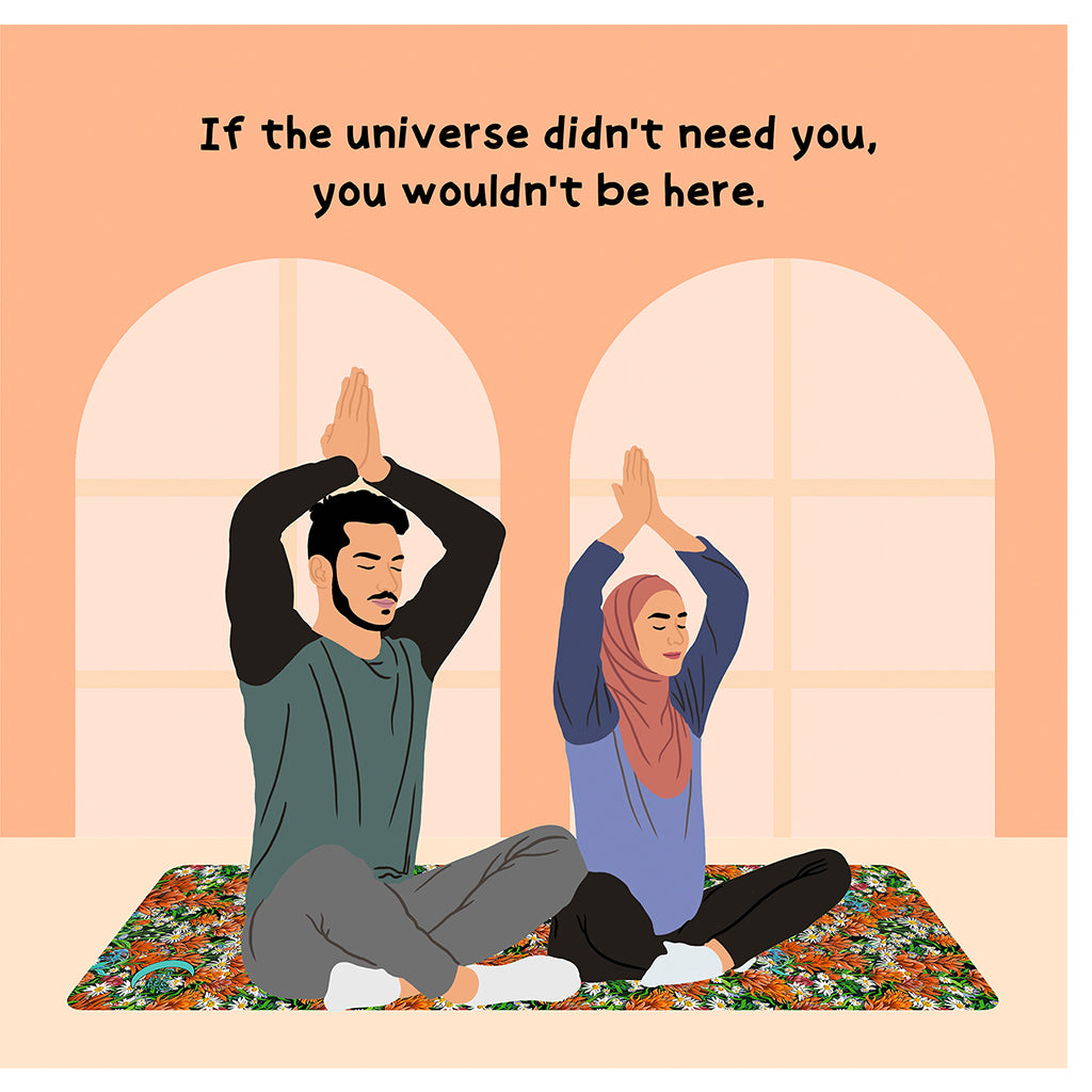 Universe Didn't Need You Doodle Card