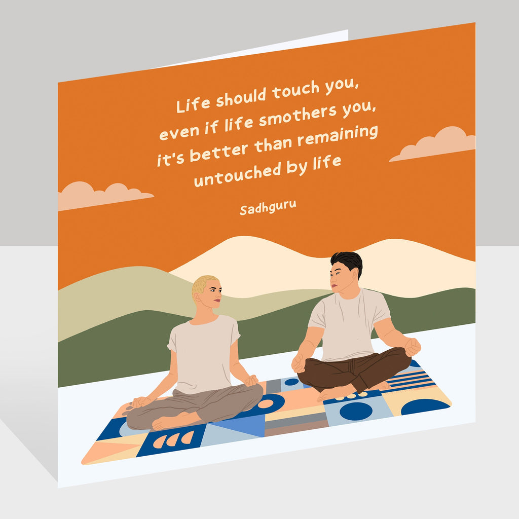 Untouched By Life Doodle Card