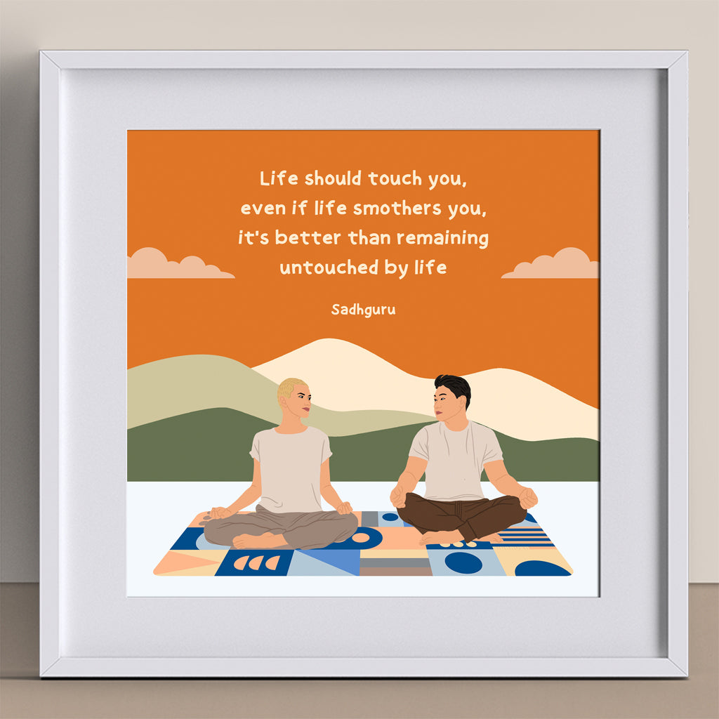 Untouched By Life Doodle Card