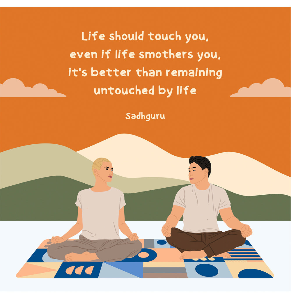 Untouched By Life Doodle Card