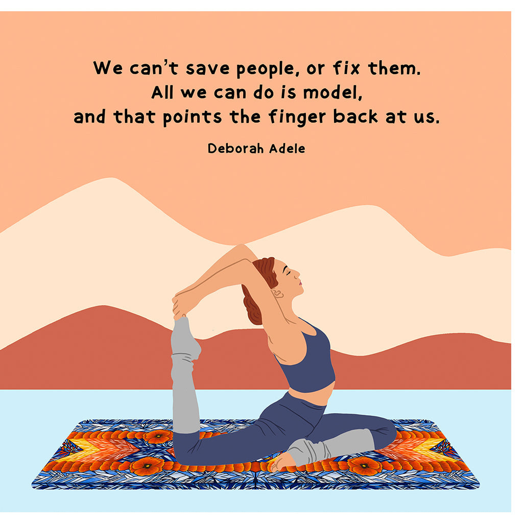 We Can't Save People Doodle Card