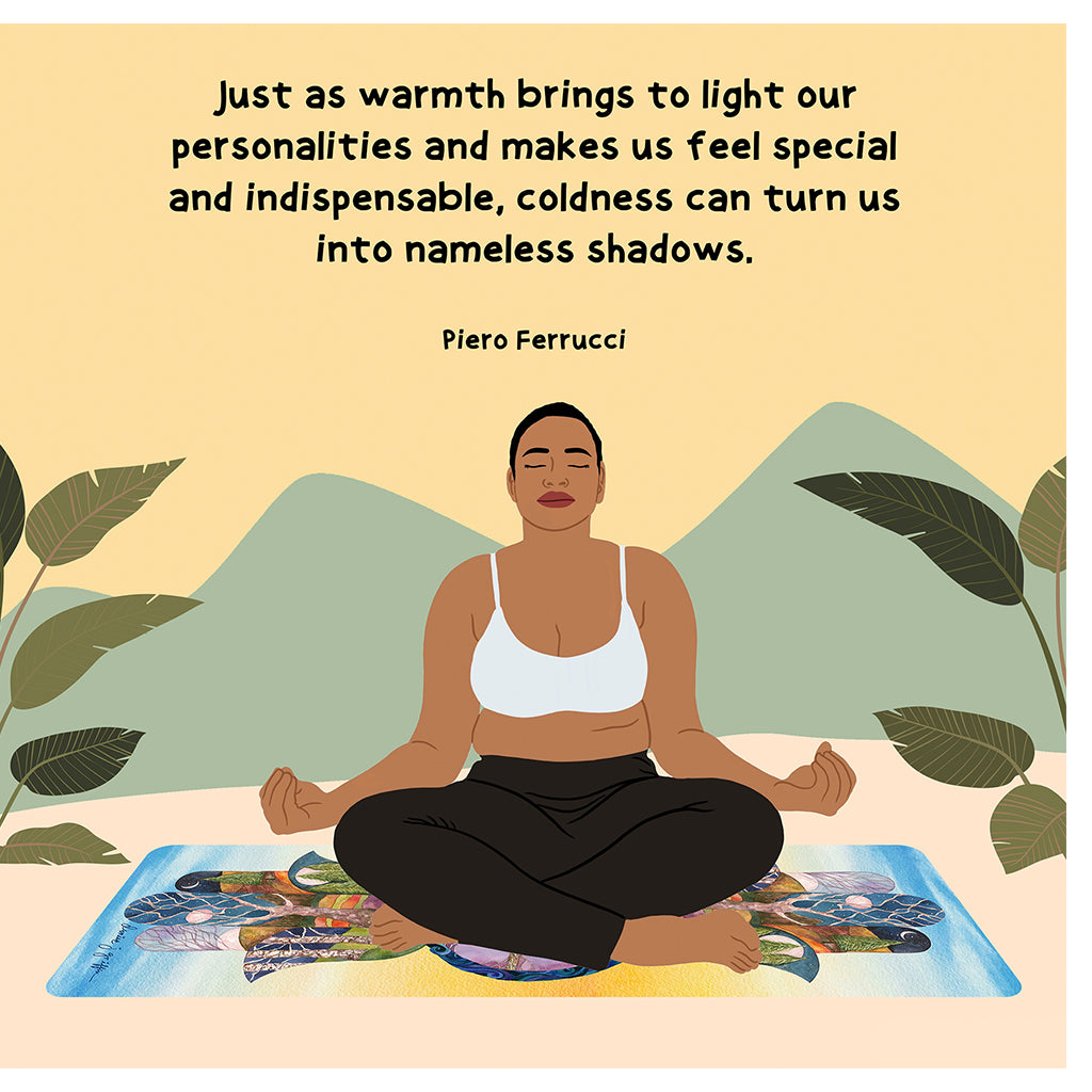 Warmth Brings To Light Doodle Card