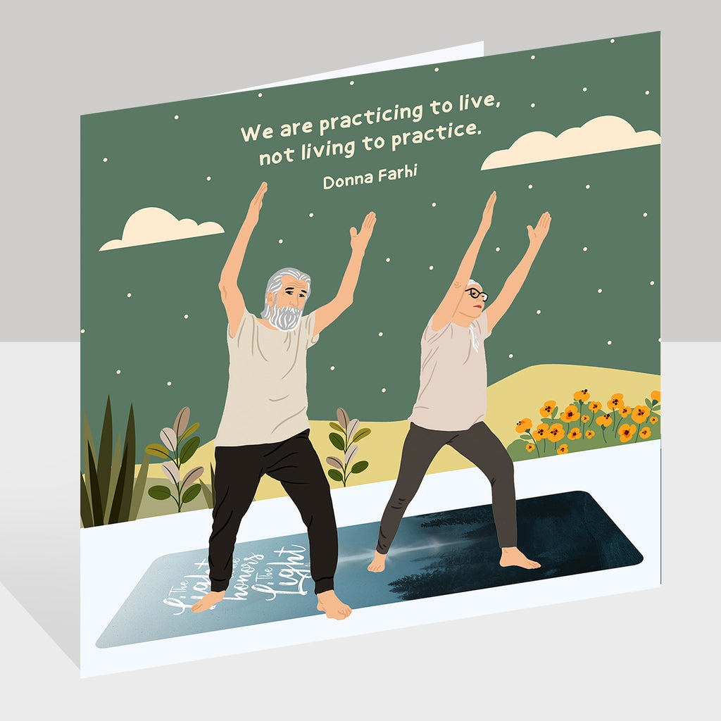 We Are Practicing Doodle Card