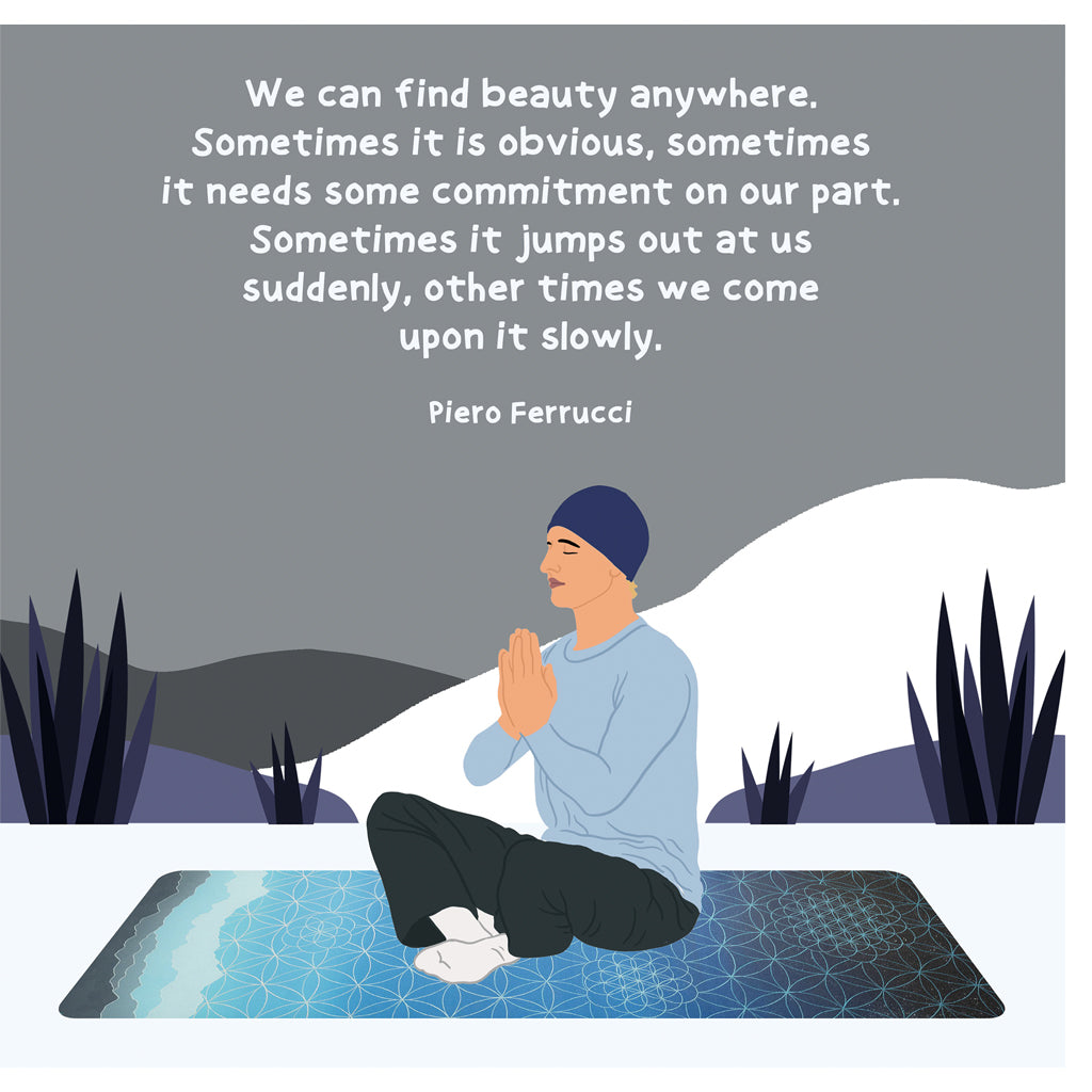 We Can Find Beauty Anywhere Doodle Card