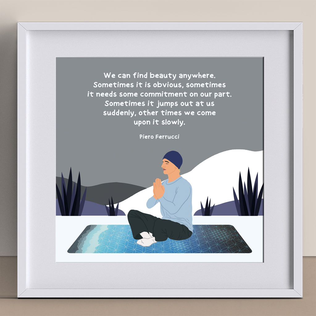 We Can Find Beauty Anywhere Doodle Card