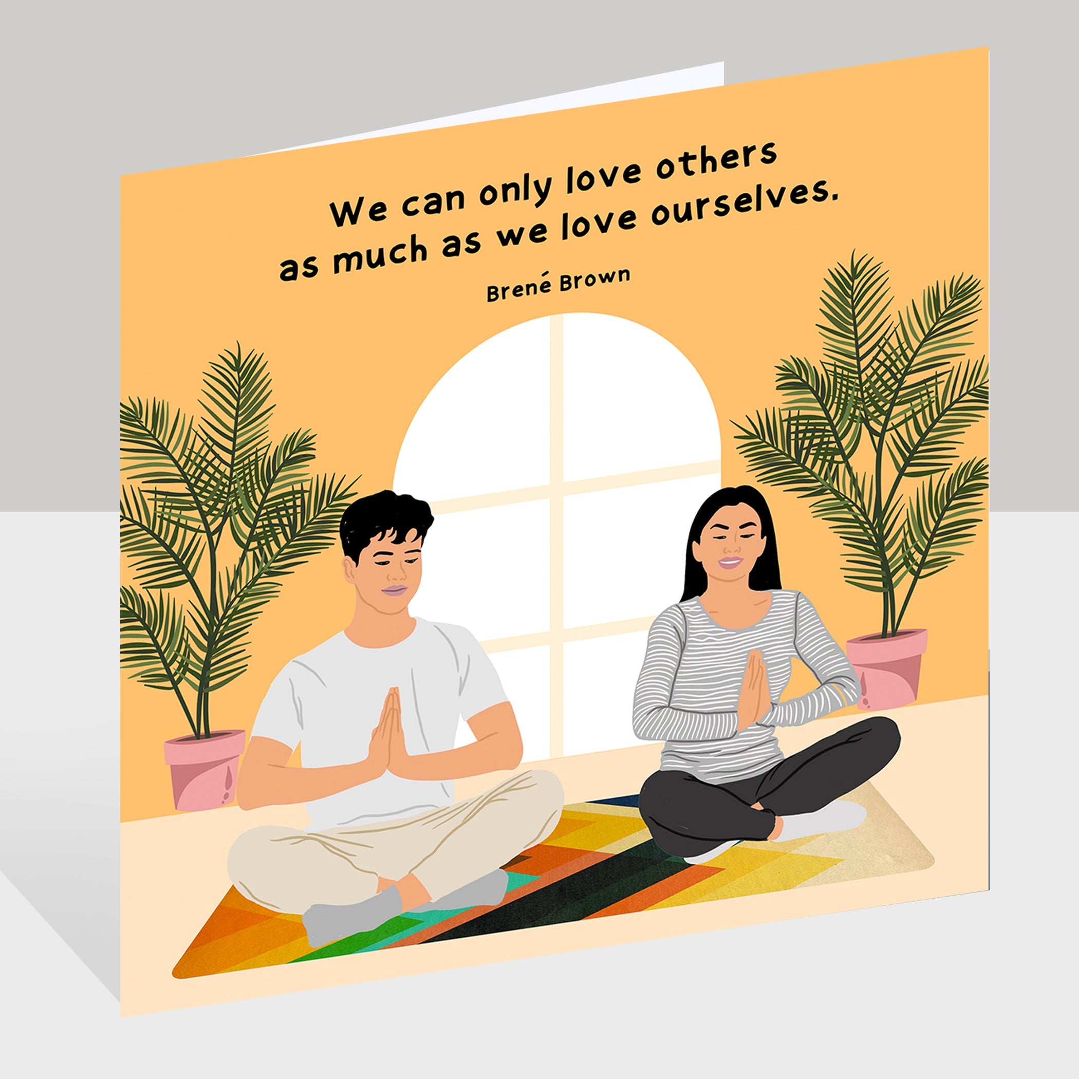 We Love Ourselves Doodle Card