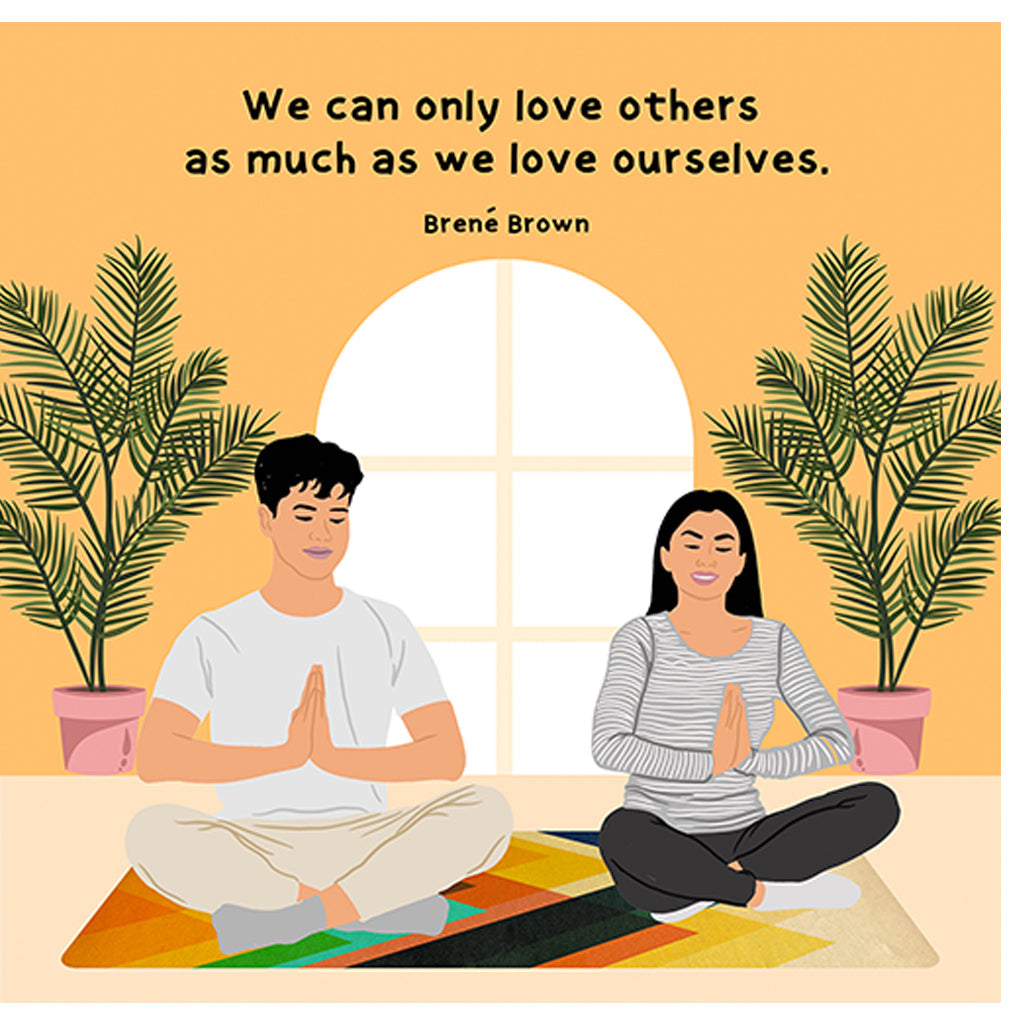 We Love Ourselves Doodle Card