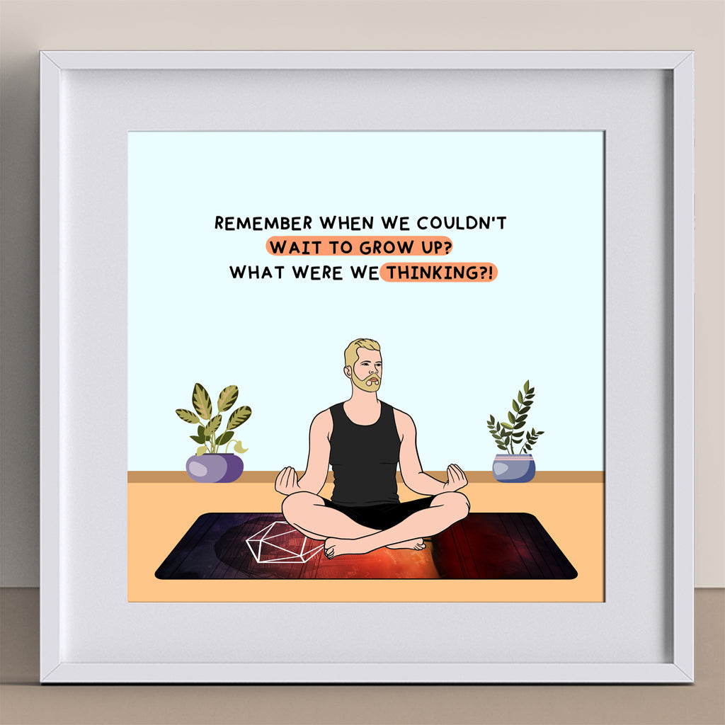 We Couldn't Wait To Grow Up Doodle Card