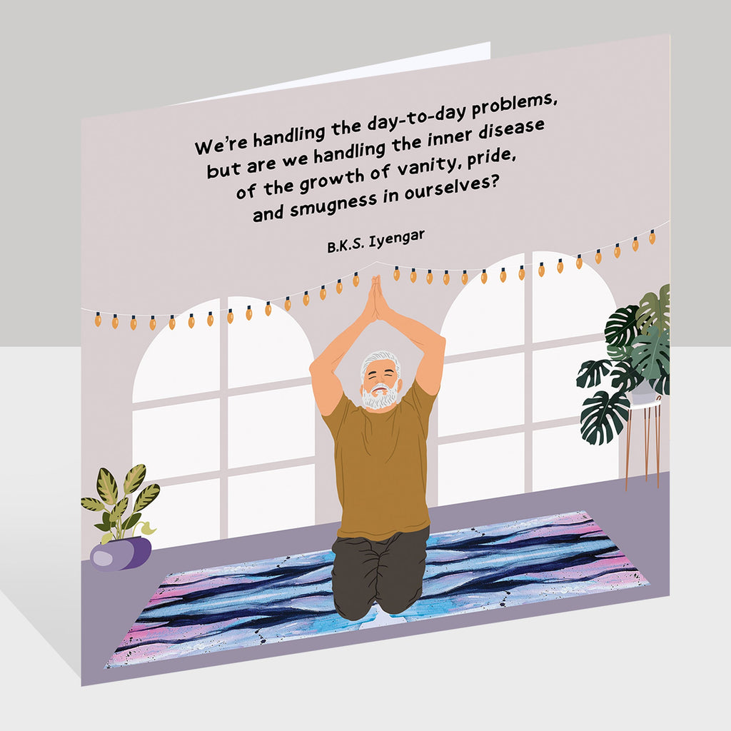 We're Handling Day-To-Day Problems Doodle Card