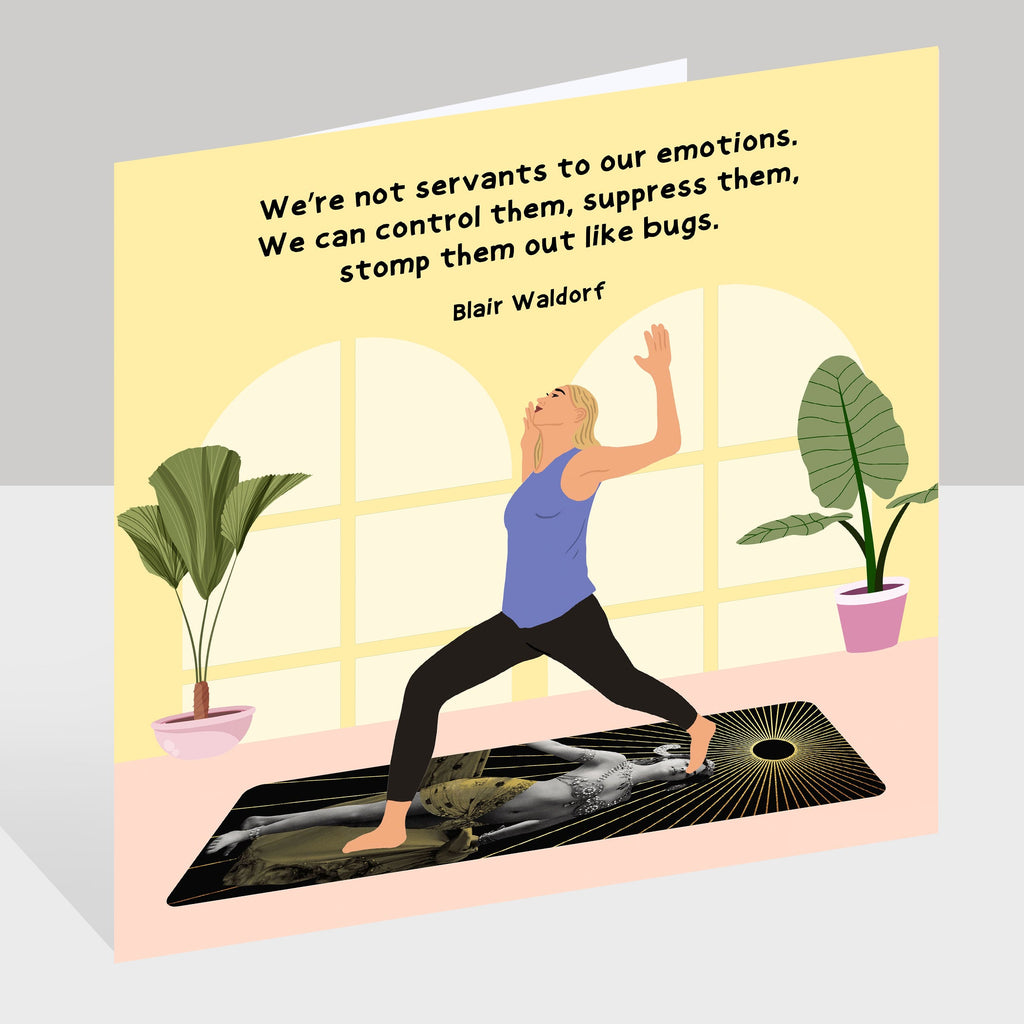 We're Not Servants Doodle Card