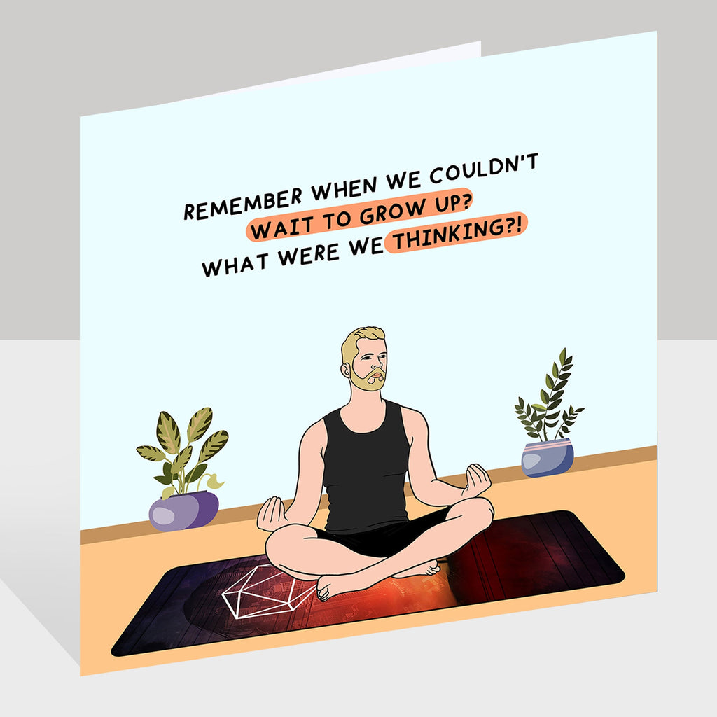 We Couldn't Wait To Grow Up Doodle Card