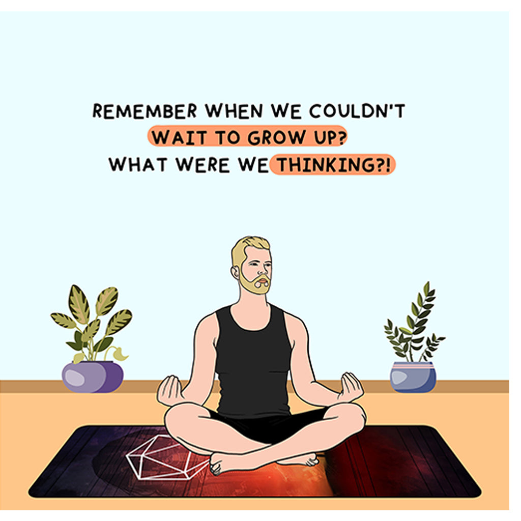 We Couldn't Wait To Grow Up Doodle Card