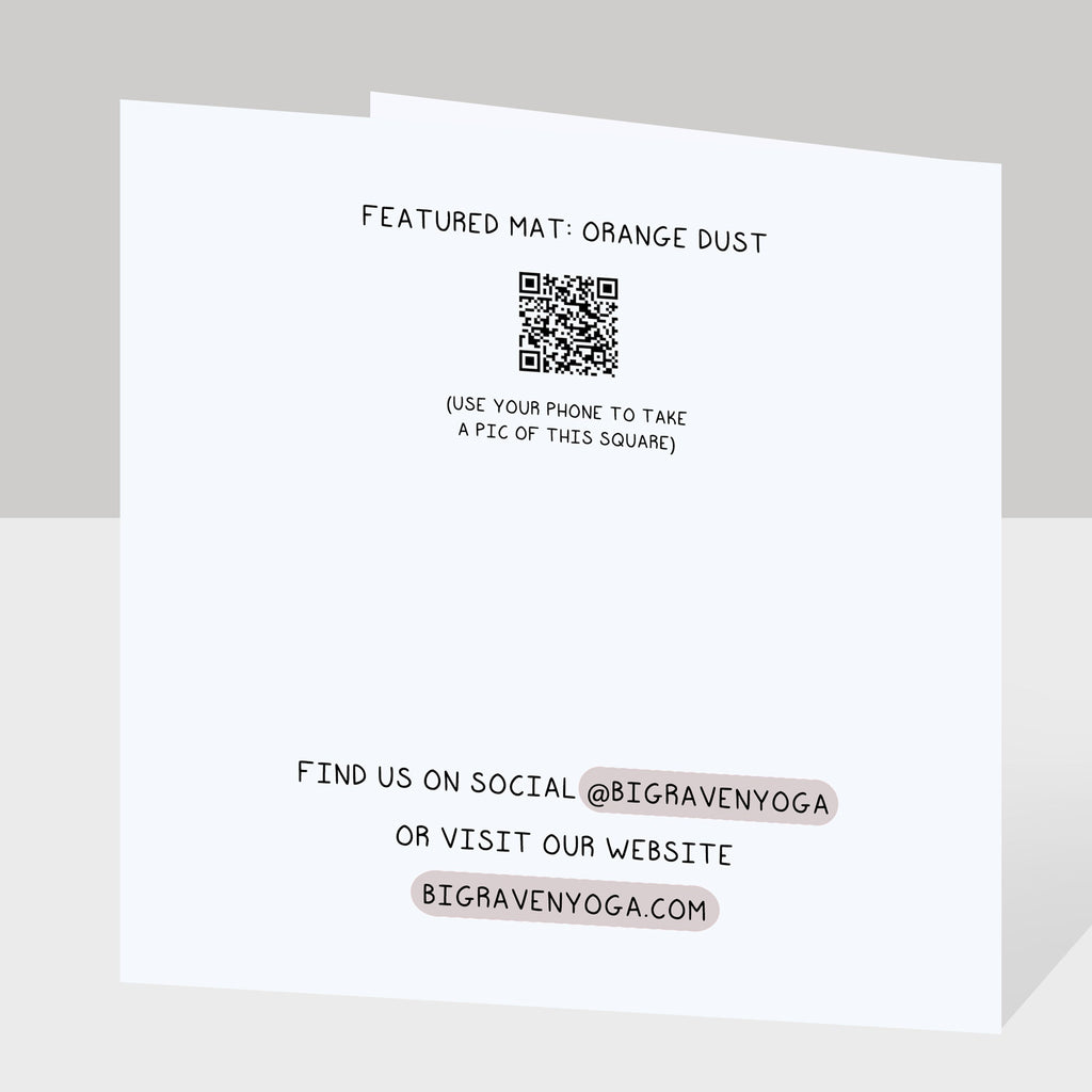 Welcome To The Real World Doodle Card