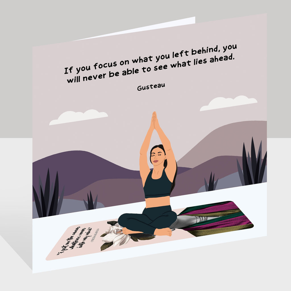 What Lies ahead Doodle Card