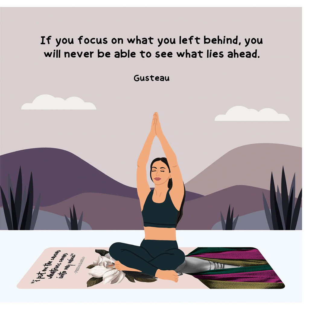 What Lies ahead Doodle Card