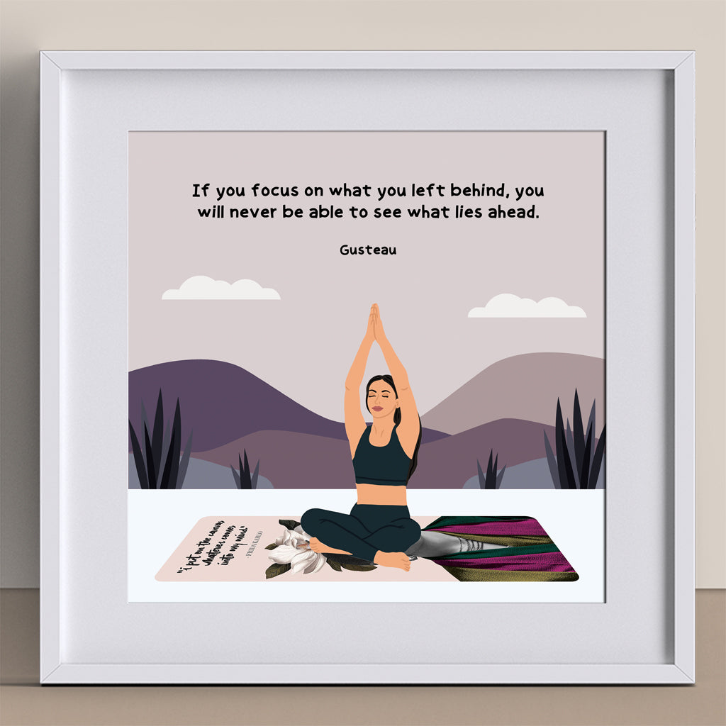 What Lies ahead Doodle Card