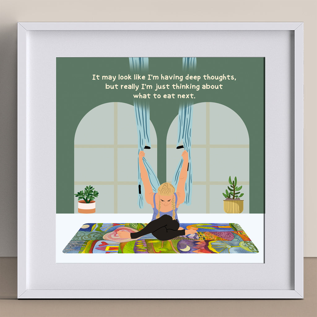 What To Eat Next Doodle Card