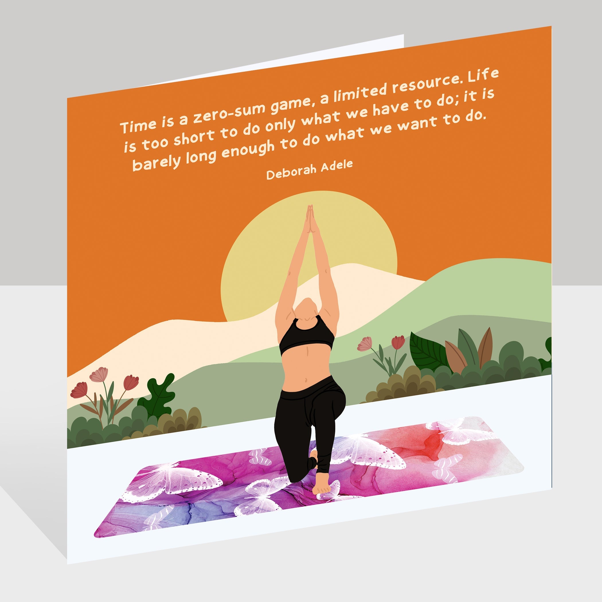 What We Want To Do Doodle Card