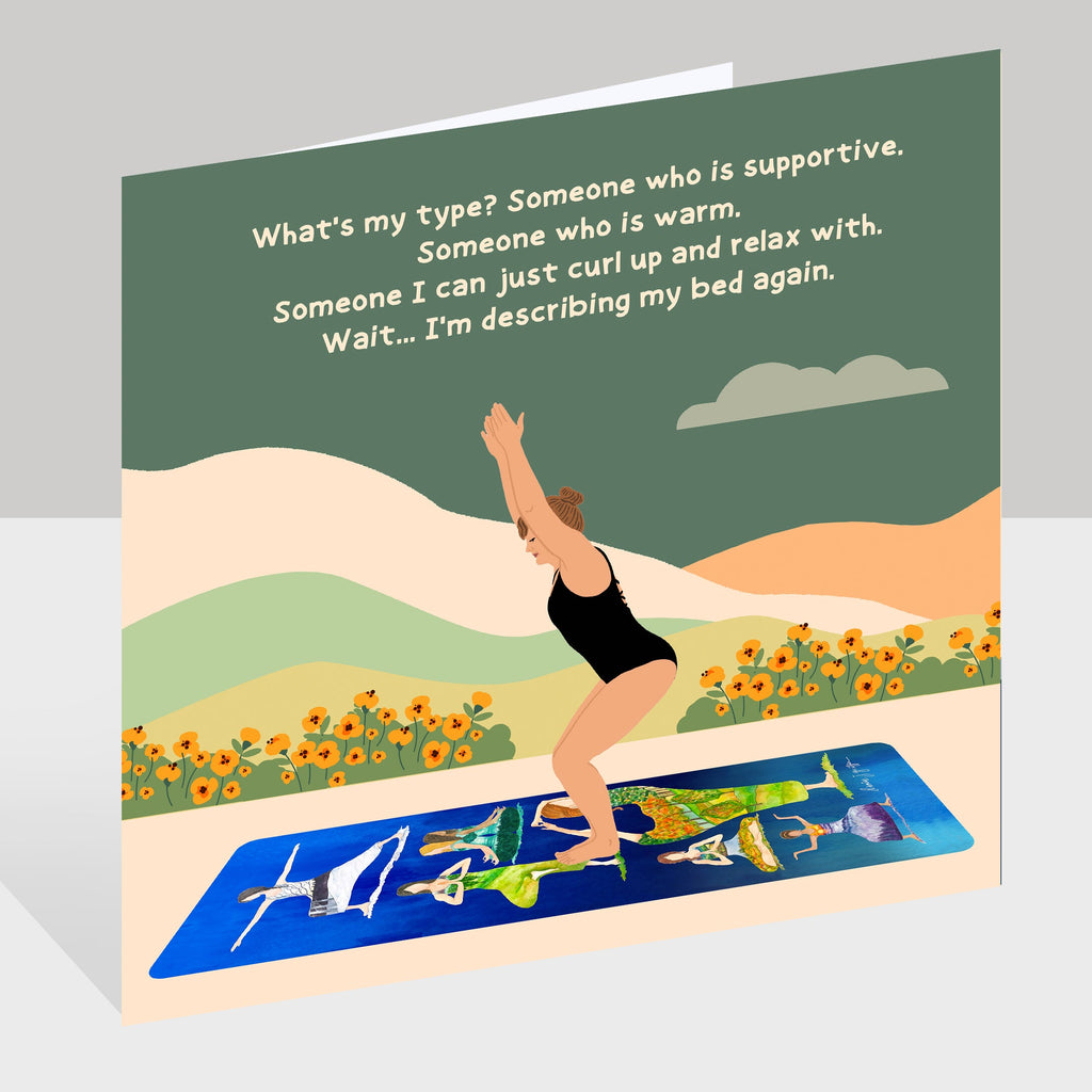 What's My Type Doodle Card