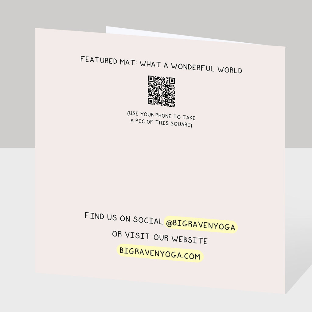 What a Wonderful World Doodle Card