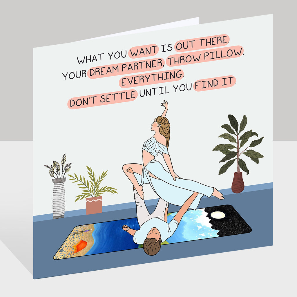 What you want is out there clean Doodle Card