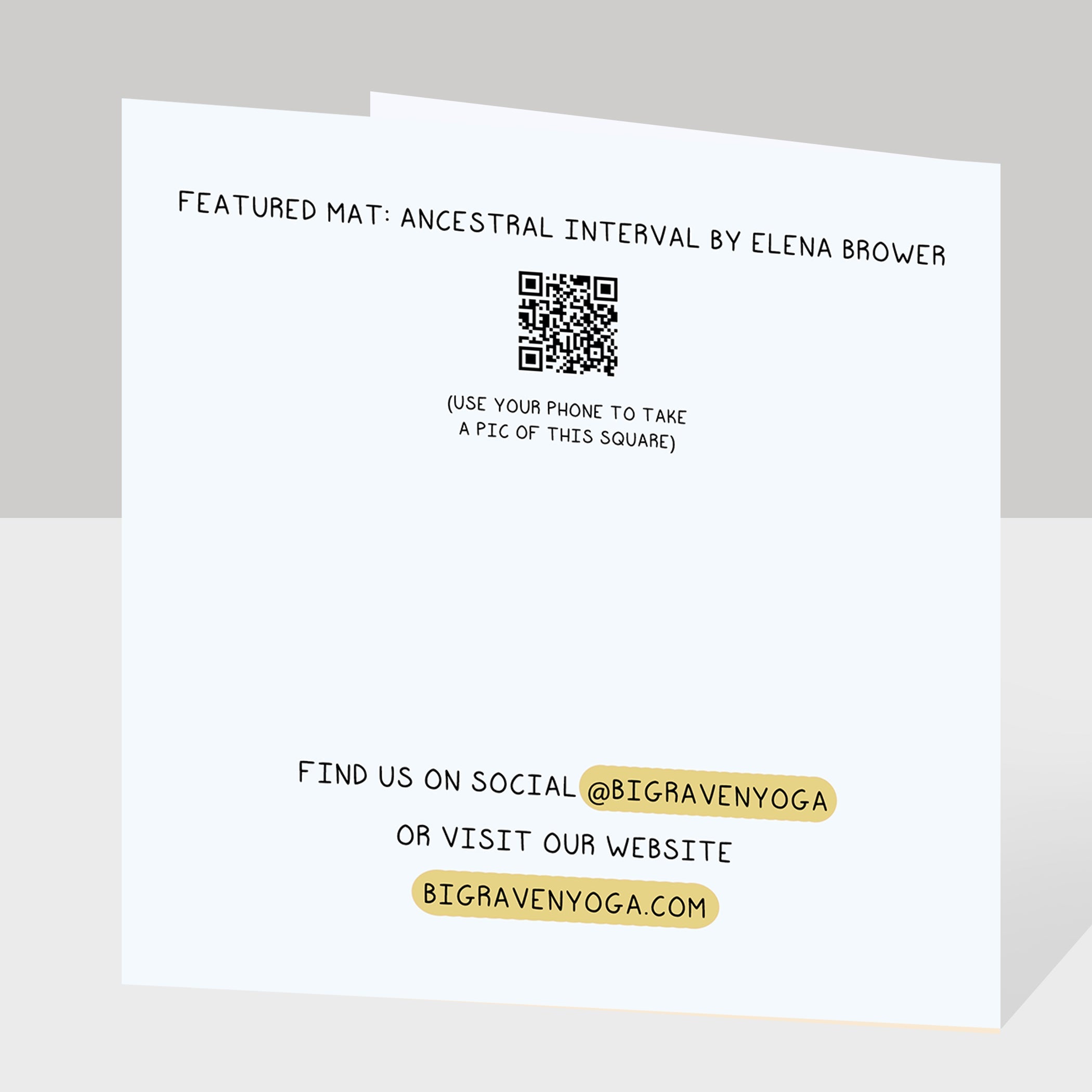 When I Take A Shower Doodle Card