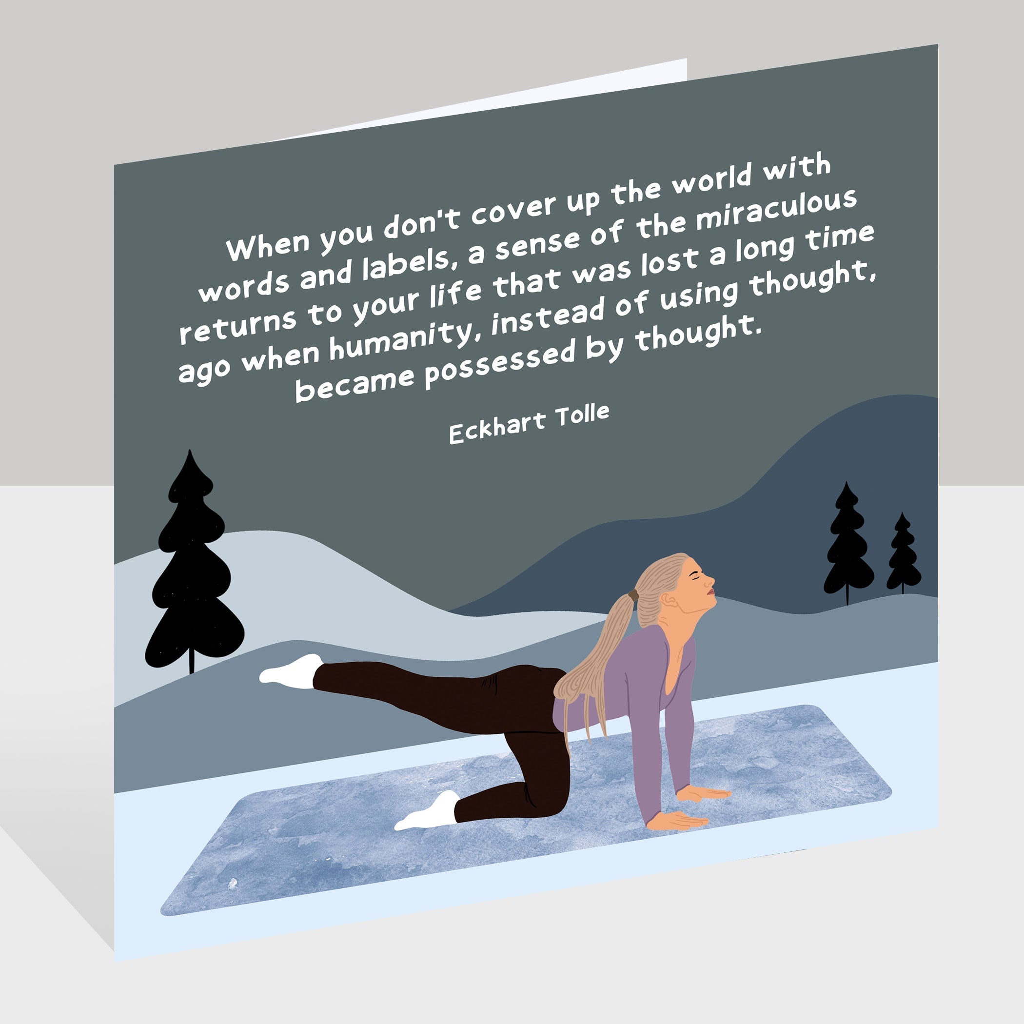 When You Don't Cover Up Doodle Card