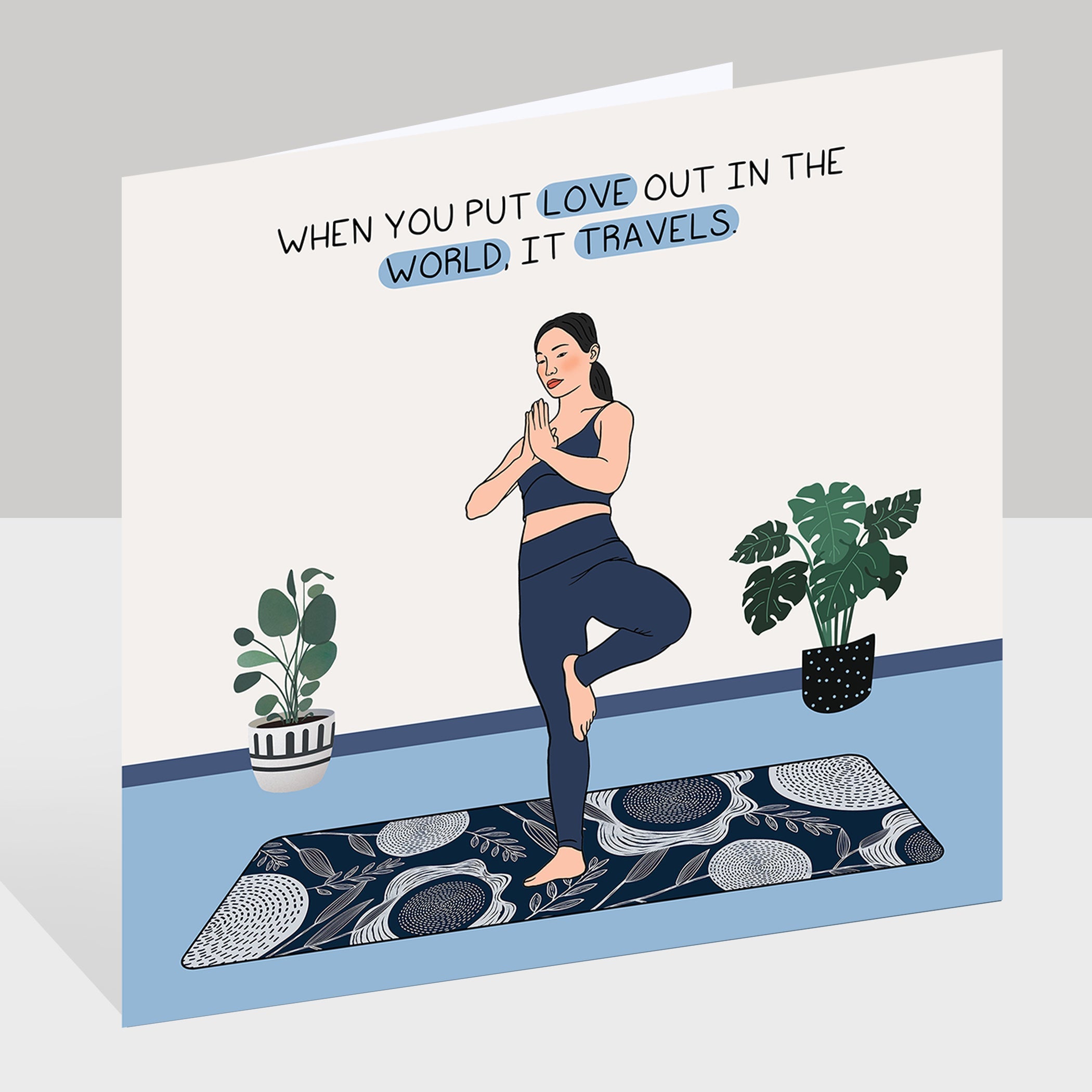 When you put love Doodle Card