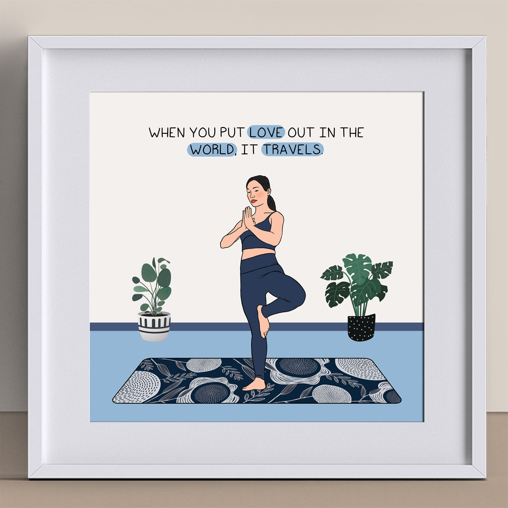 When you put love Doodle Card