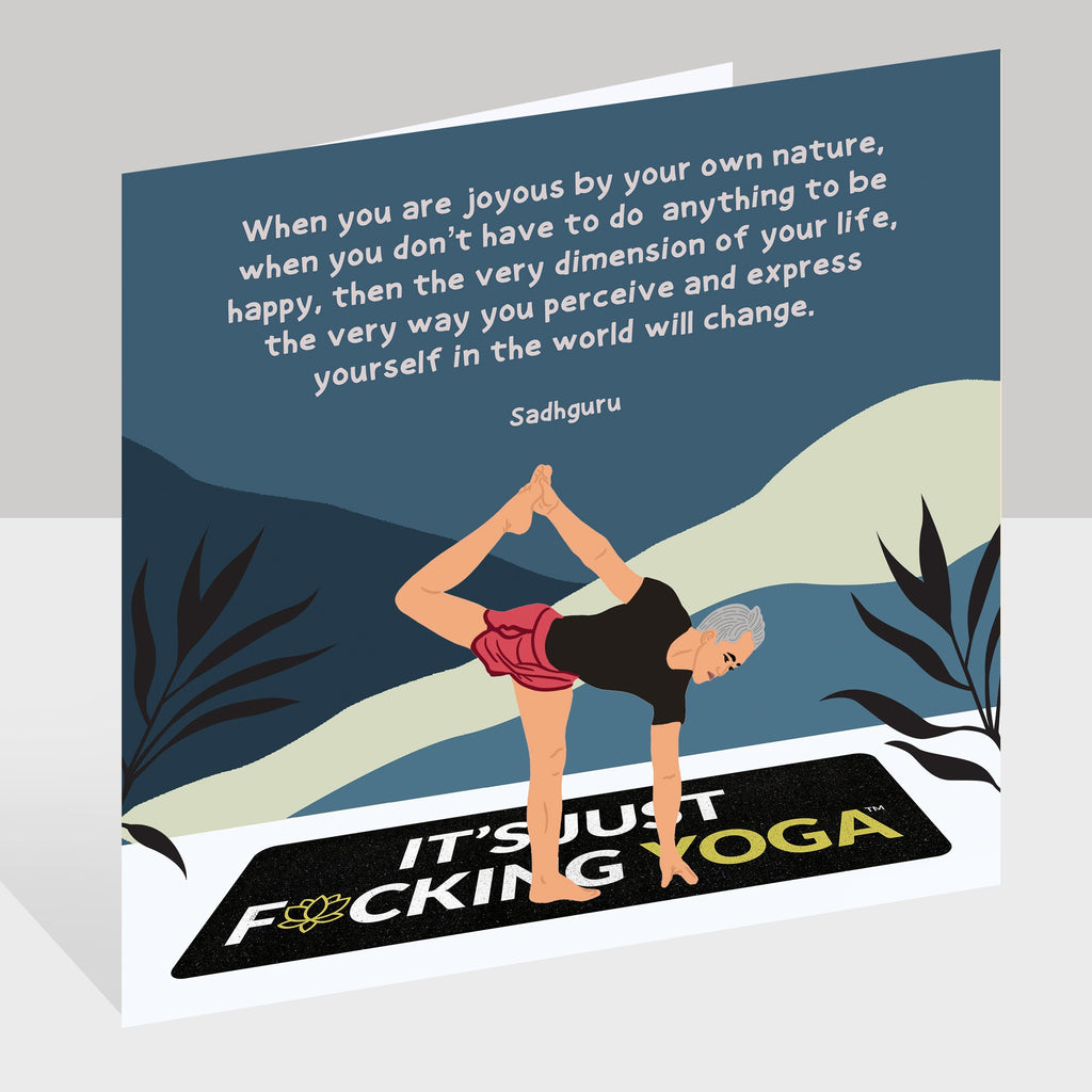 When You Are Joyous Doodle Card