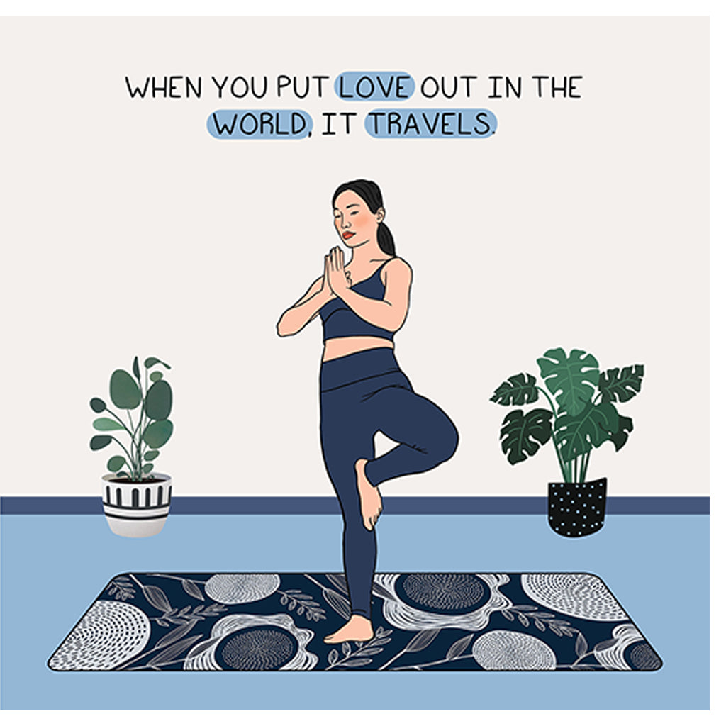 When you put love Doodle Card