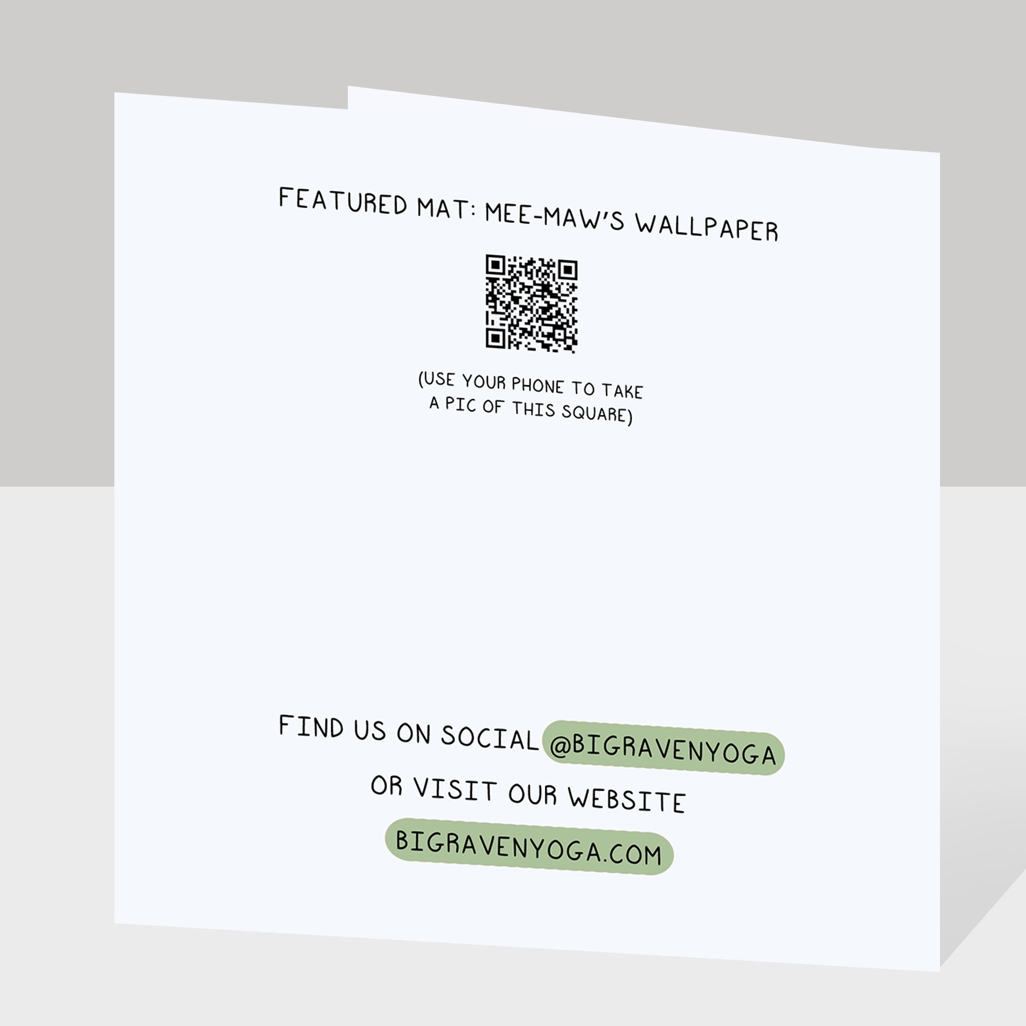 Who We Are Matters More Doodle Card