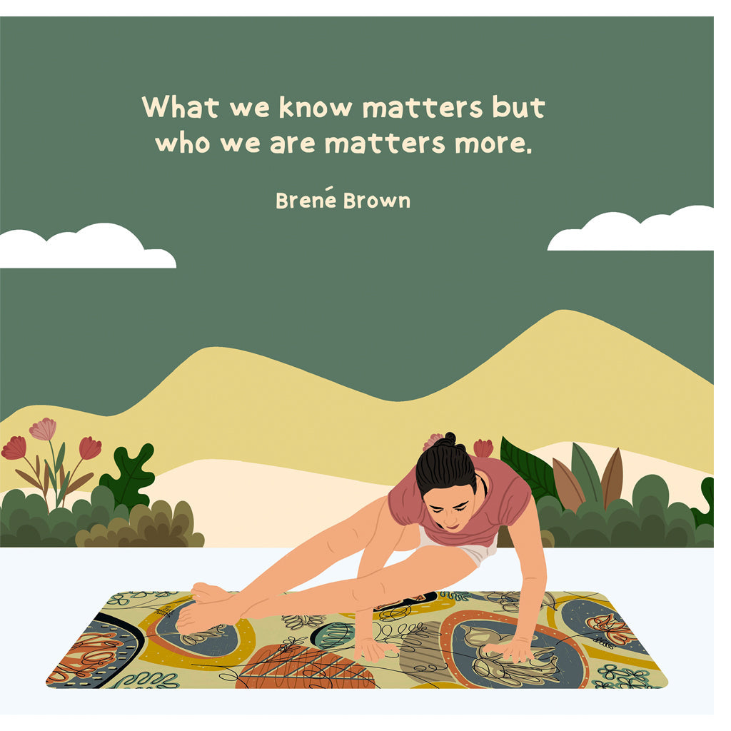 Who We Are Matters More Doodle Card