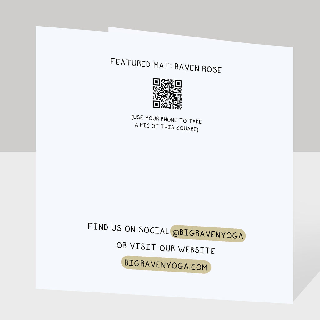 Without A Safety Net Doodle Card