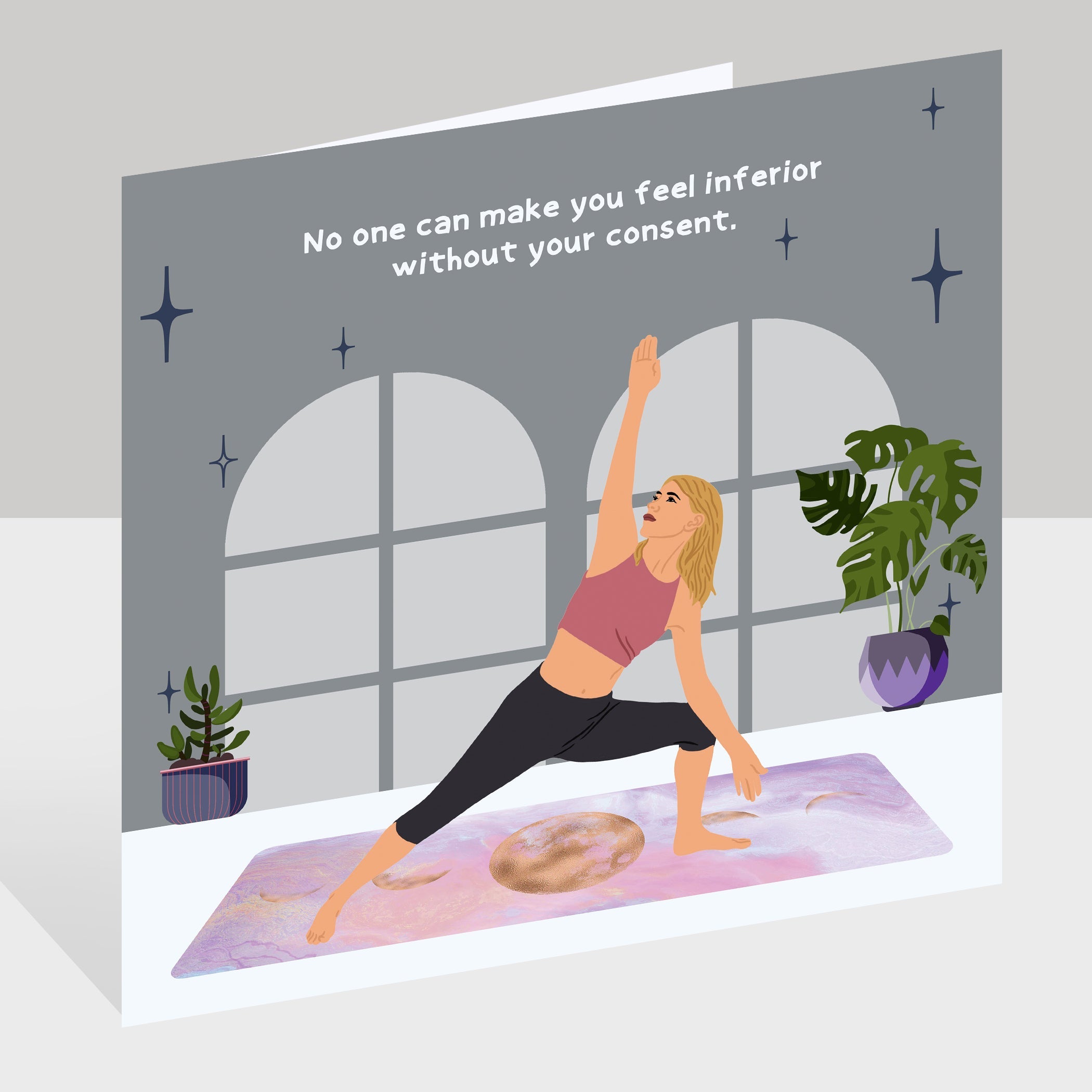 Without Your Consent Doodle Card