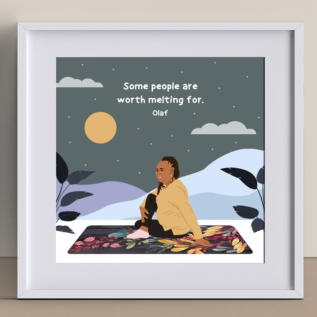 Worth Melting For Doodle Card