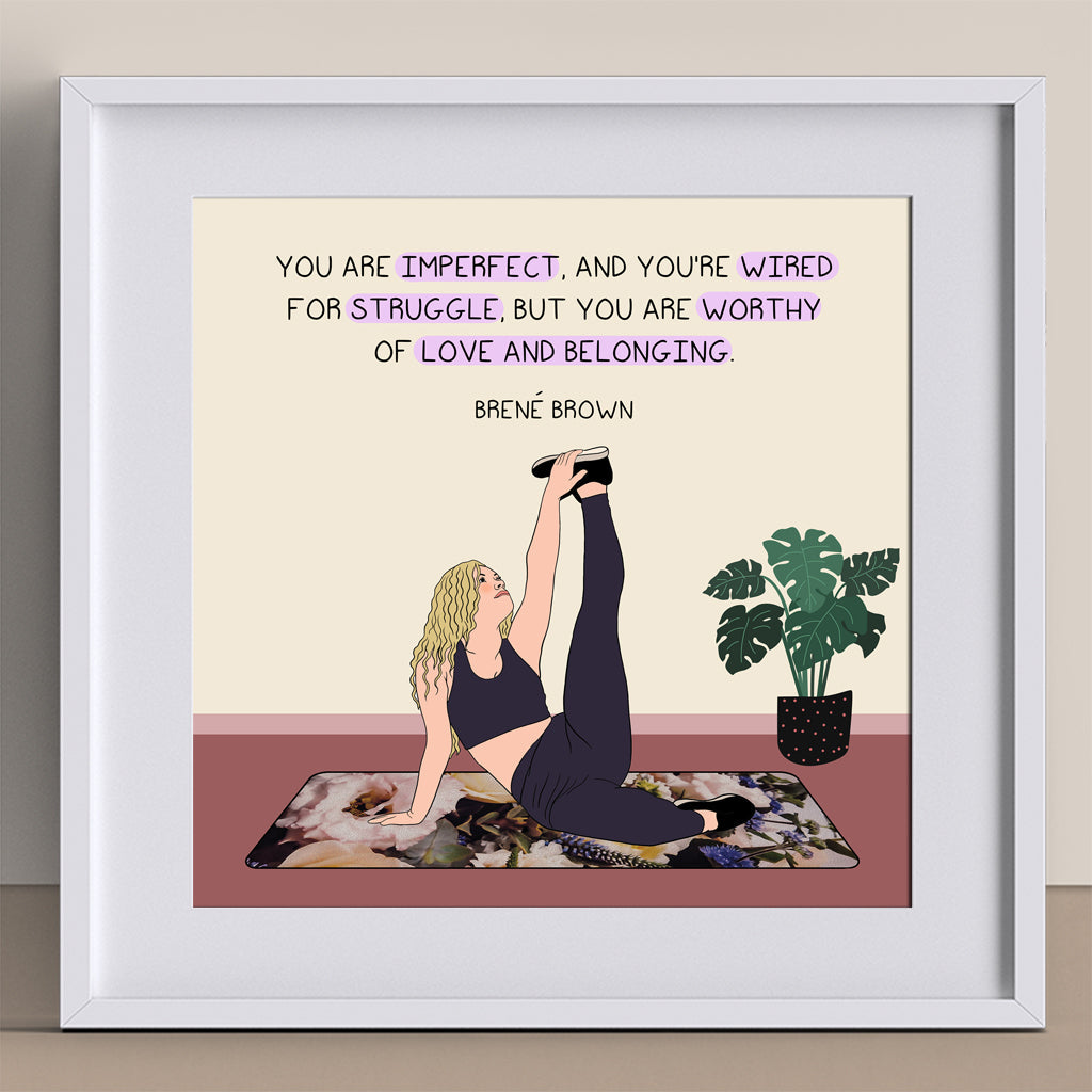 Worthy of Love and Belonging Doodle Card