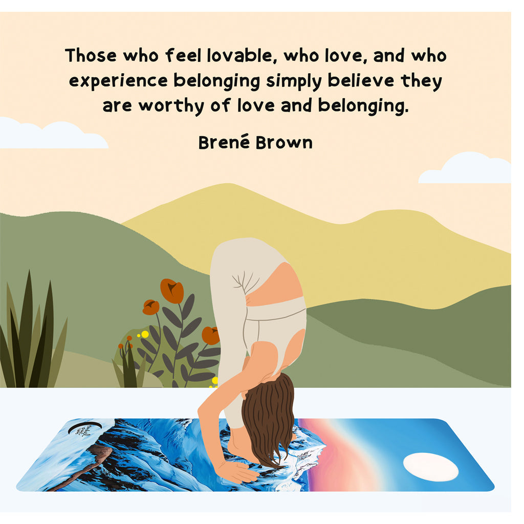 Worthy of Love And Belonging Doodle Card