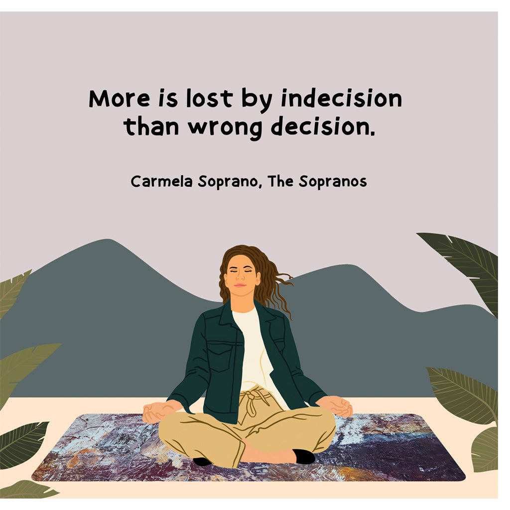 Wrong Decision Doodle Card