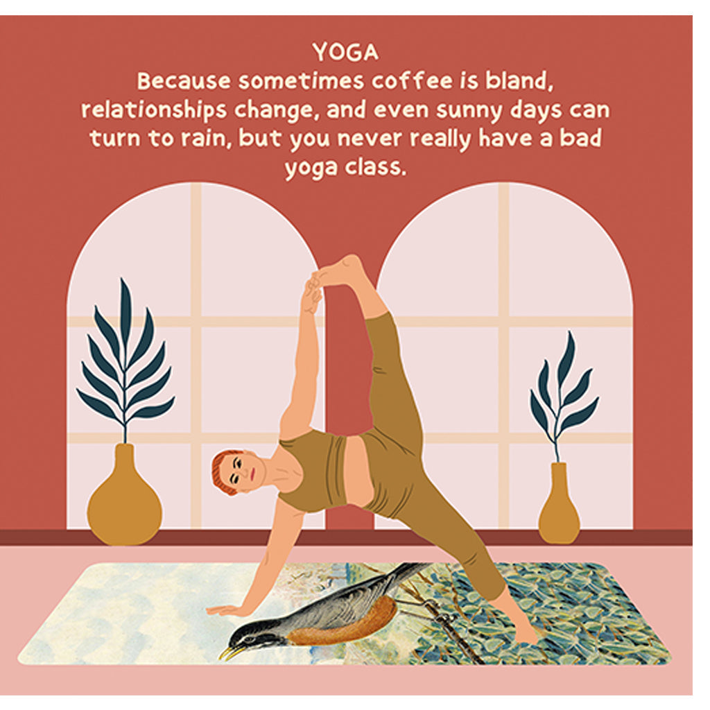 Yoga Doodle Card